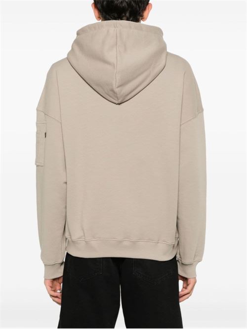 Felpa uomo con cappuccio Alpha Industries | 146335679